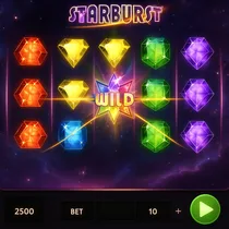 Spilnu - Starburst Slot Game by NetEnt